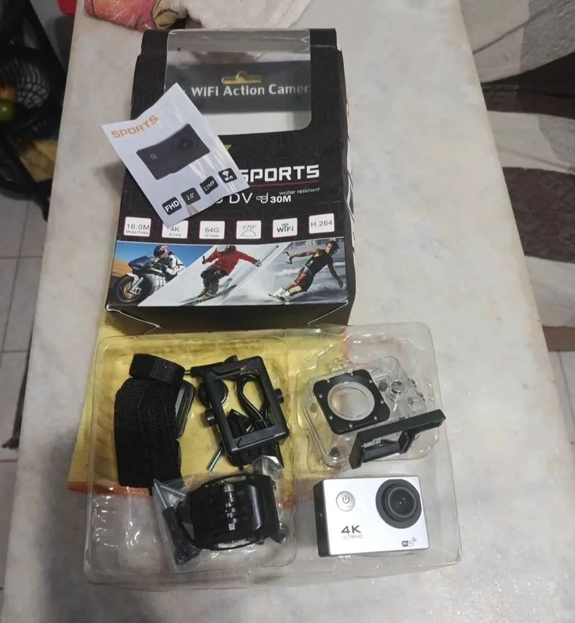 Câmera 4K Sport Full HD - Foto 2