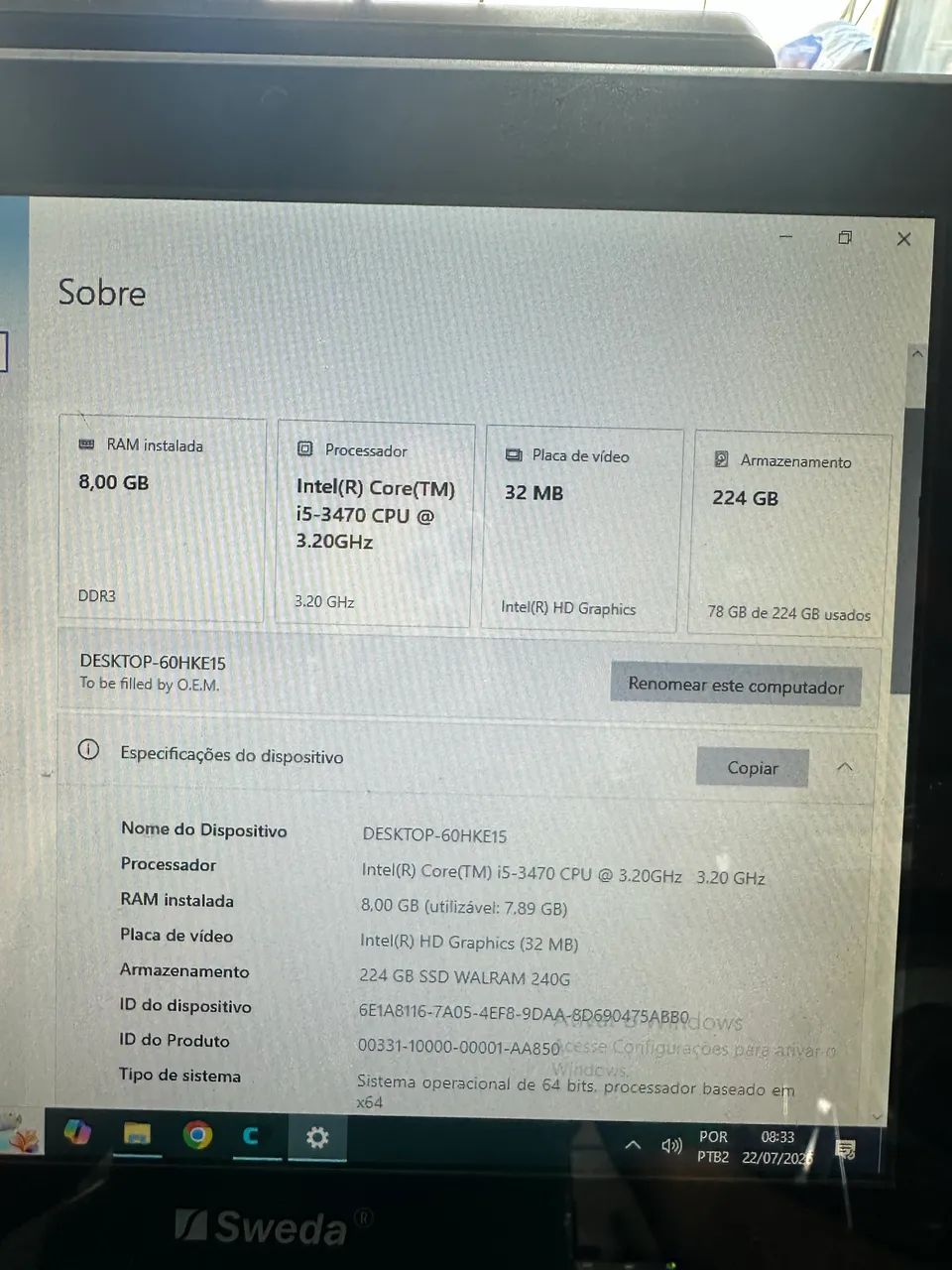 Computador touch screen + PDV - Foto 3