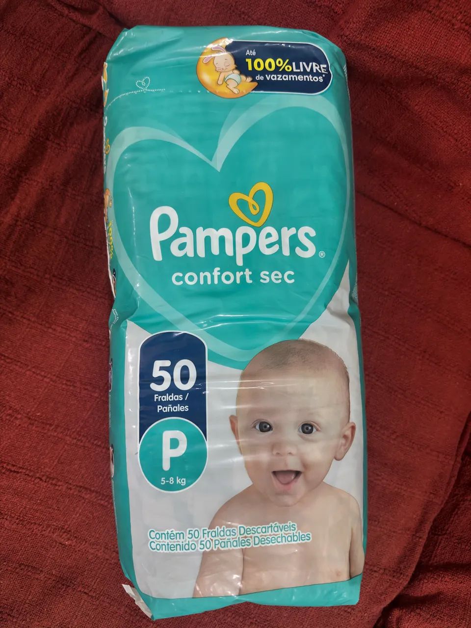 Pampers Confort Sec P, M, G (cada)
