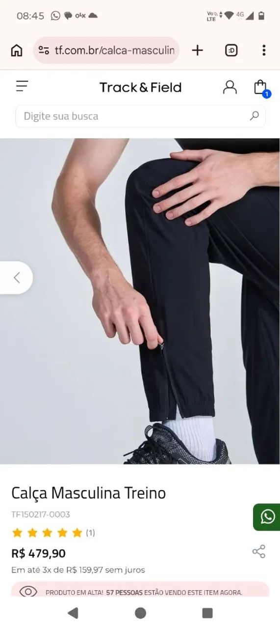 Calça de treino Track & field  - Foto 3