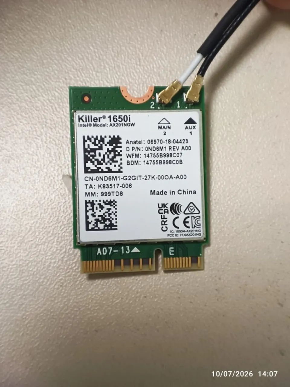 Notebook Dell G15 5520 (peças) - Foto 3