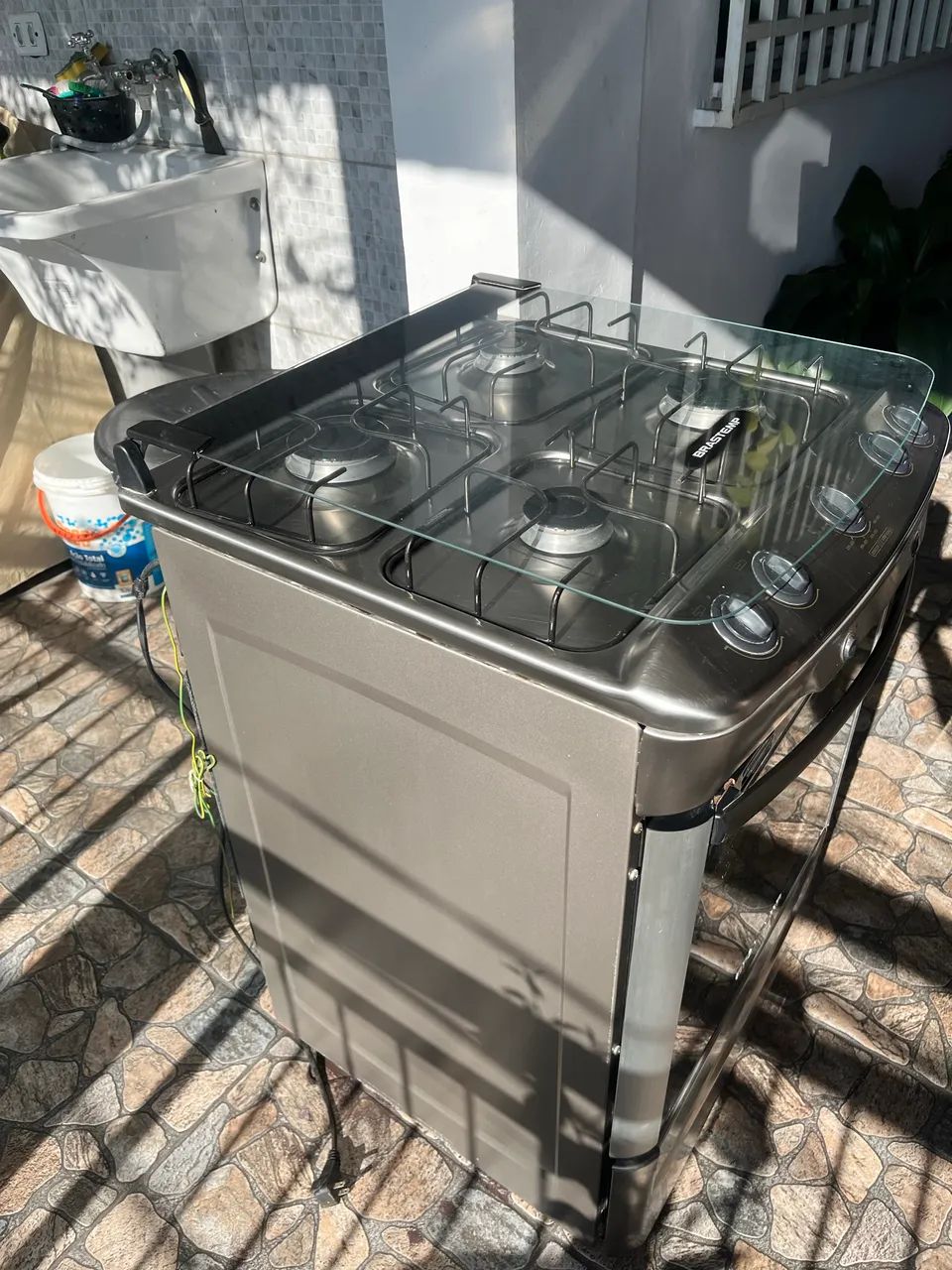 Fogão Brastemp Inox