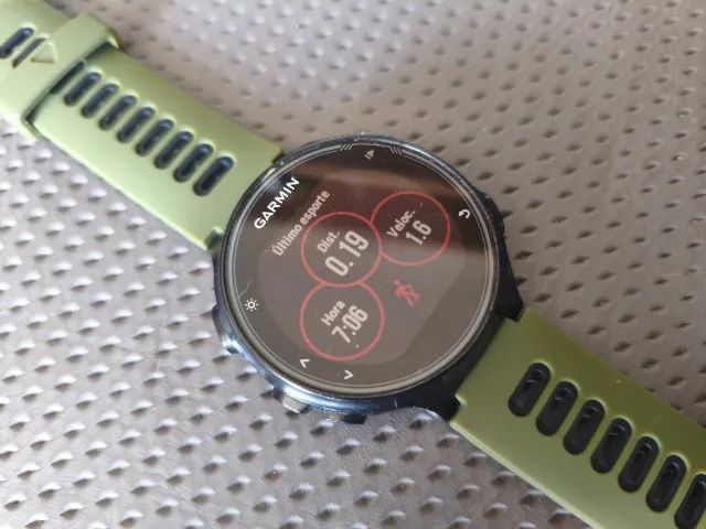 Garmin Forerunner 735xt com 2 pulseiras - Foto 3