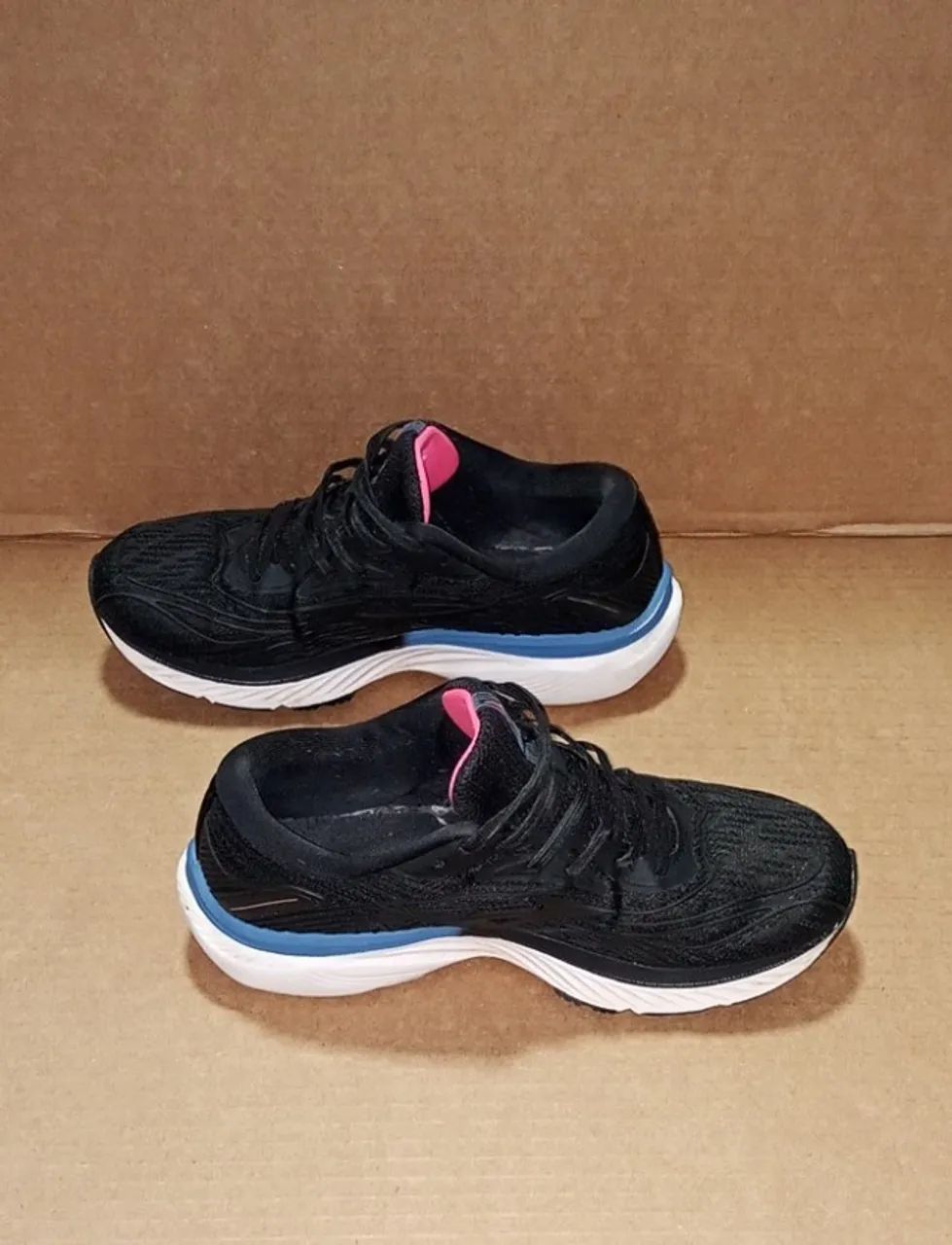 Tênis Mizuno Connect Feminino Original Preto Azul Academia Corrida