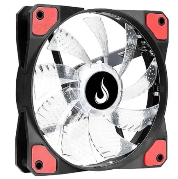 Kit com 3 Cooler FAN Rise Mode Vermelha novas - Foto 3