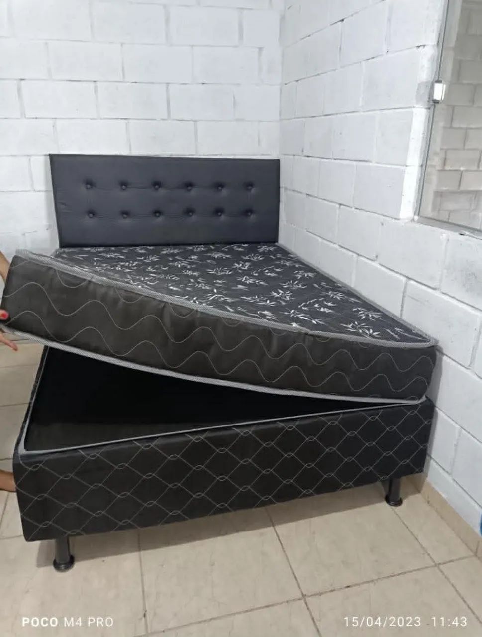 Base cama box casal 229$ 