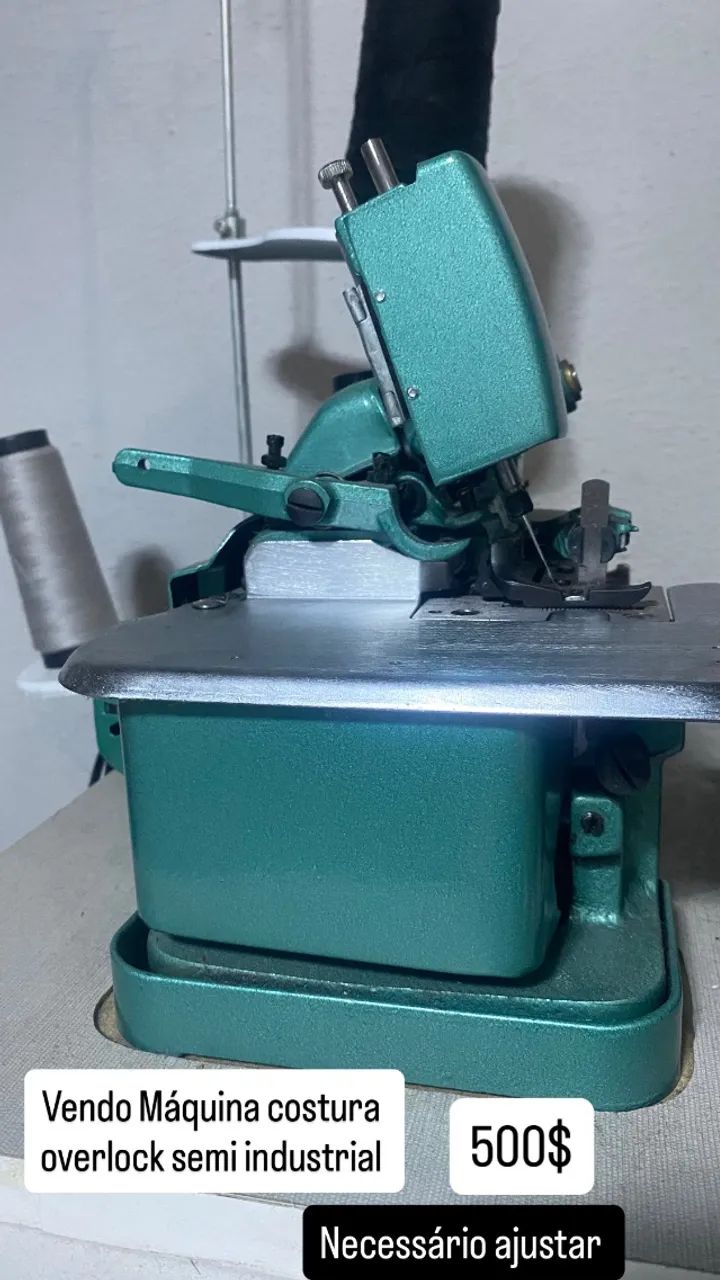 Máquina industrial overlock  - Foto 3