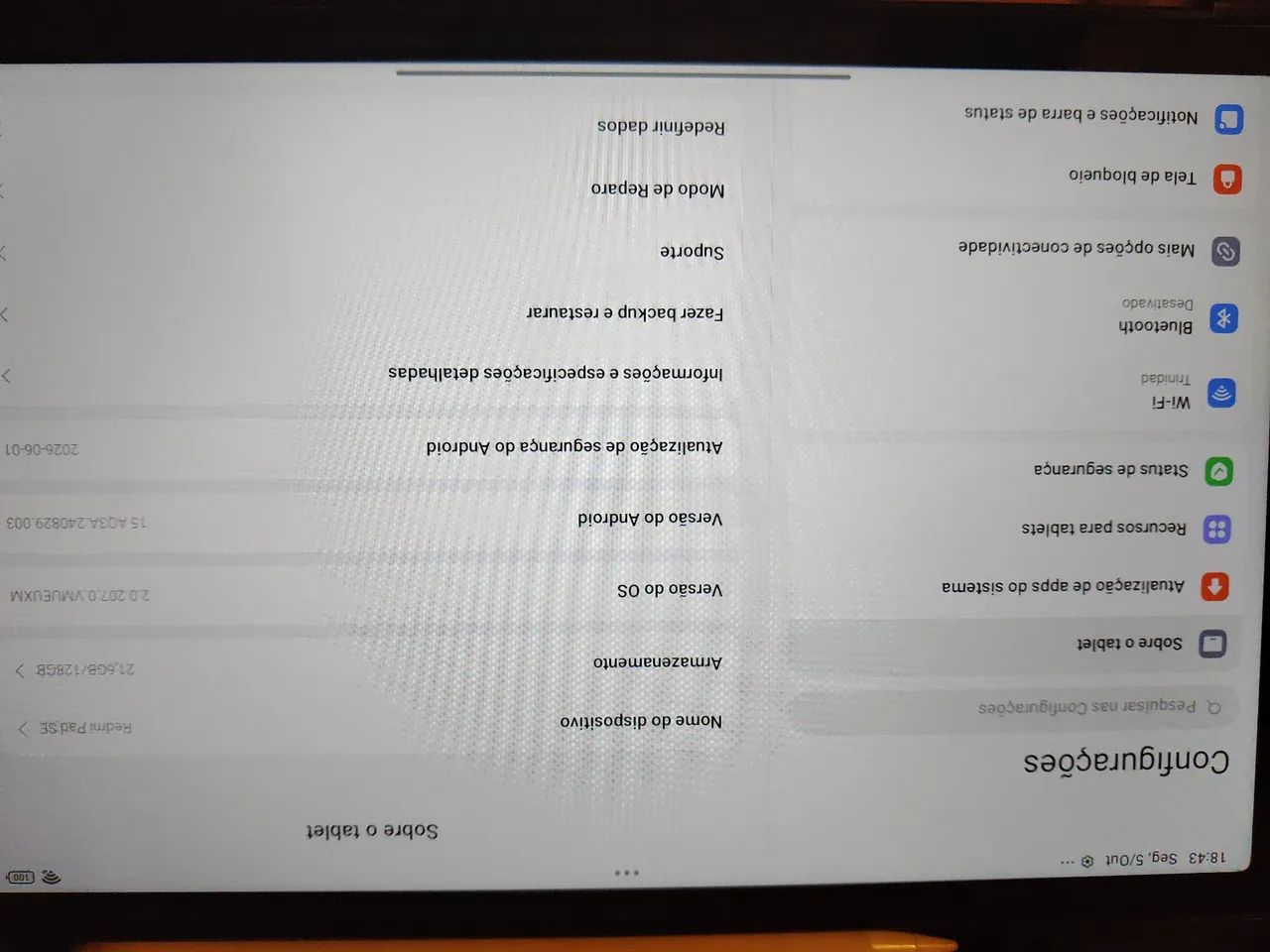Redmi Pad SE semi-novo com capinha e caneta - Foto 5