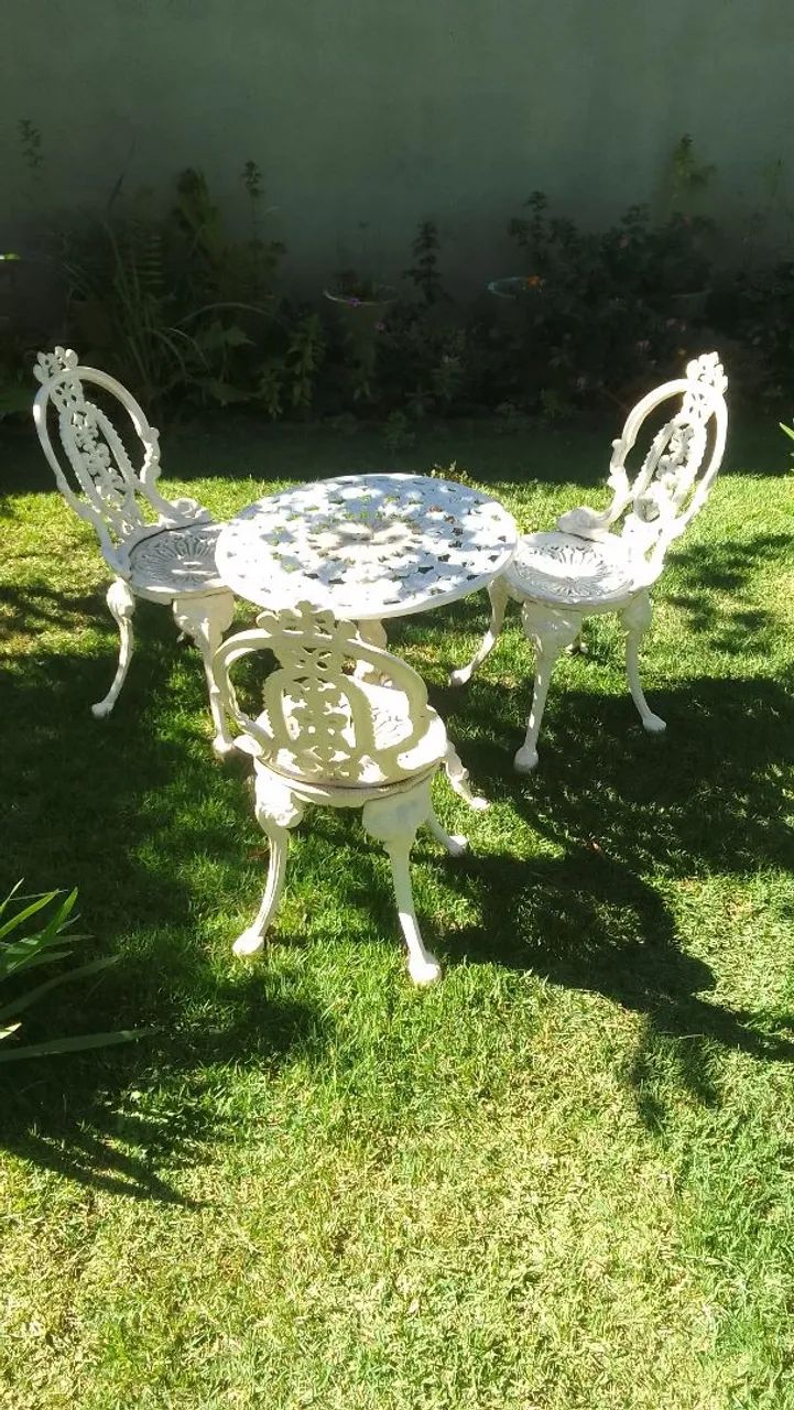 Mesa de jardim