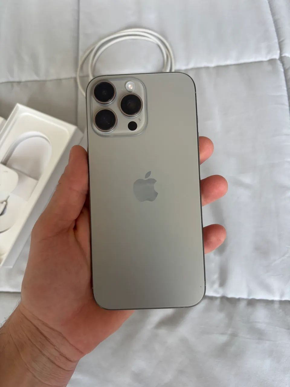 iPhone 16 Pro Max 512gb com caixinha e nota fiscal  - Foto 2