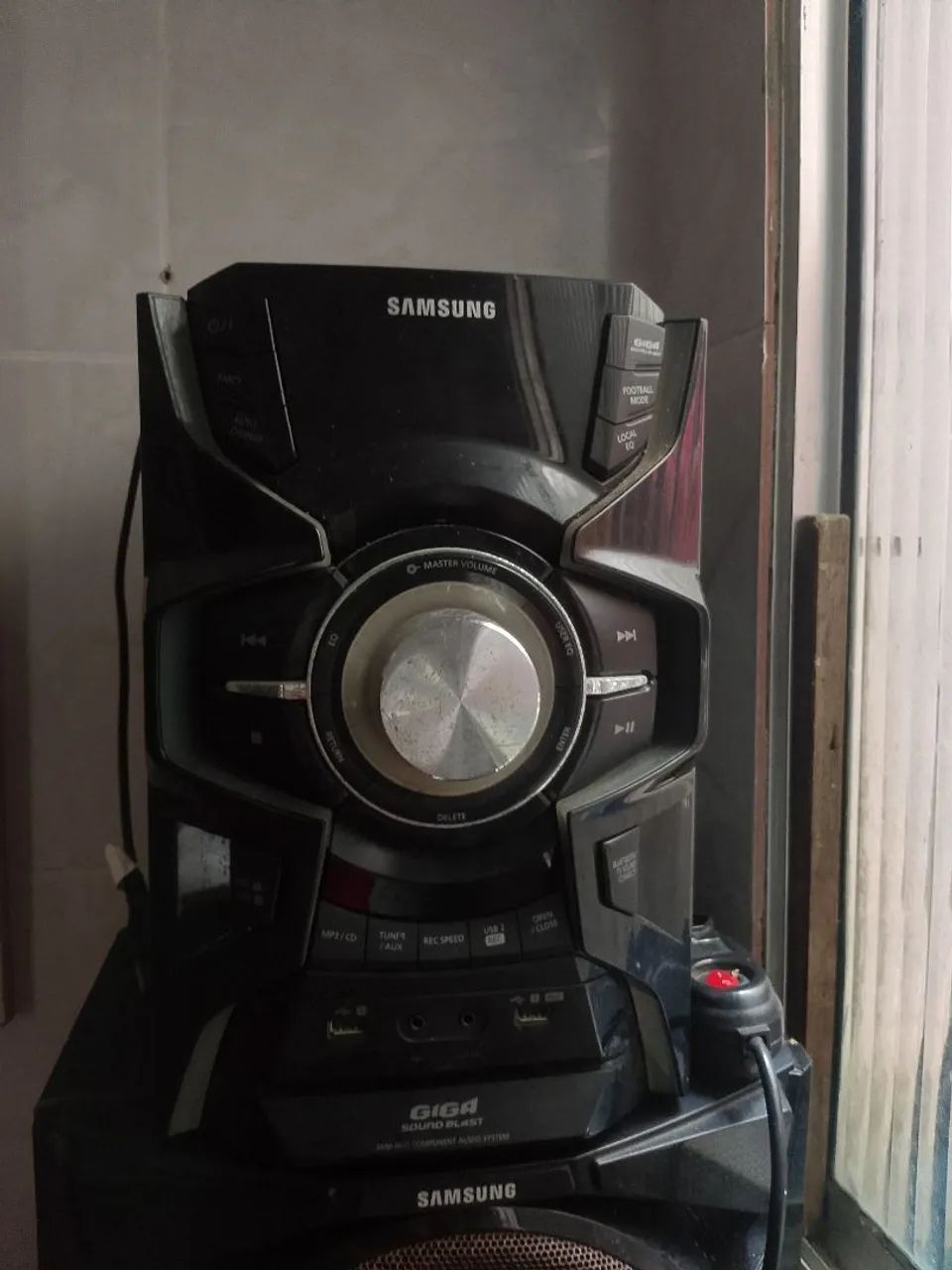 Aparelho de som Samsung com duas caixa  - Foto 2
