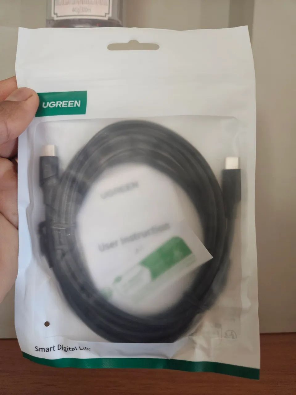 Cabo USB-C para USB-C UGREEN 2m - Foto 3