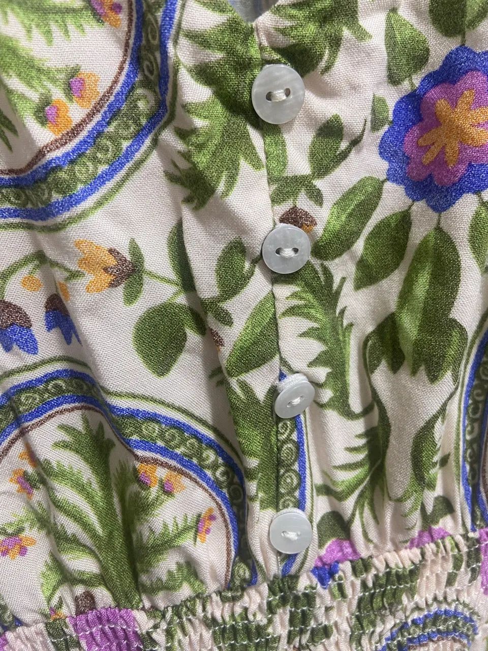 Vestido longo midi floral  - Foto 4