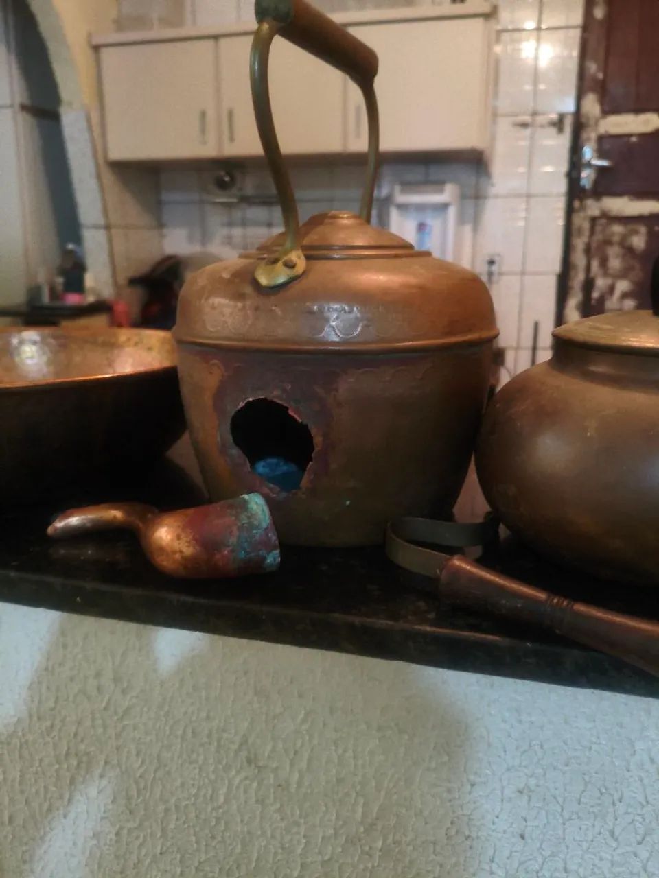 Vasilhas de cobre antigas  - Foto 3
