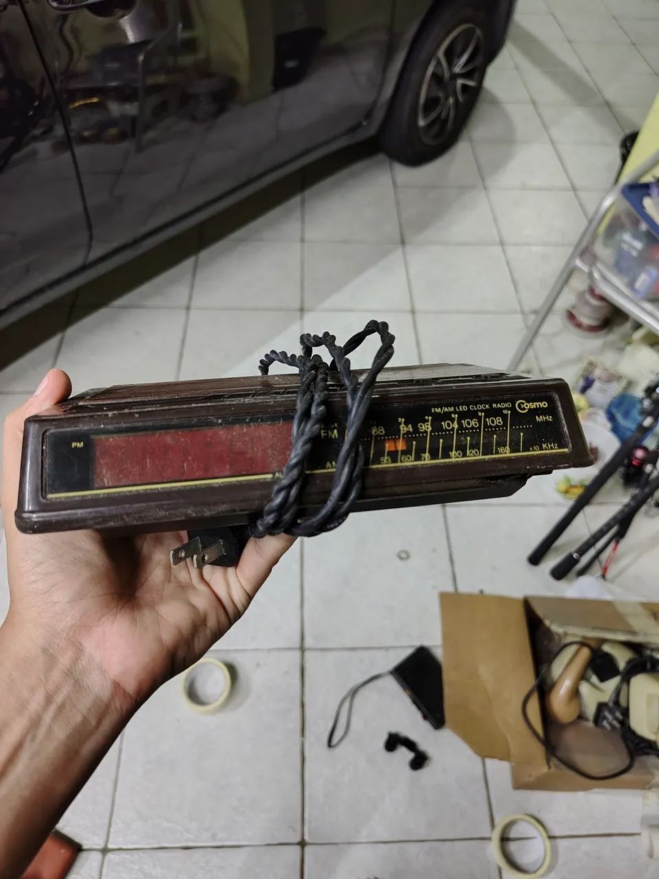 Rádio cosmo antigo 