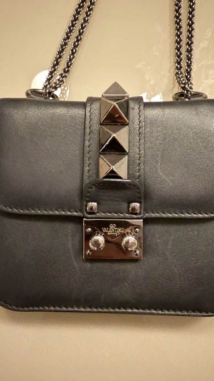 Bolsa Valentino Rockstudi Lock Mini - Foto 2