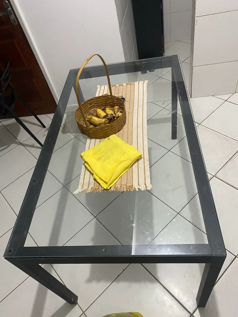 Mesa de vidro jantar - Foto 2