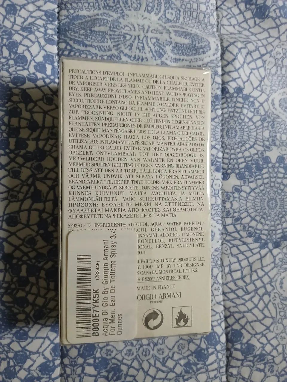Acqua Di Gio - Giorgio Armani - Eau de Toilette - Foto 2