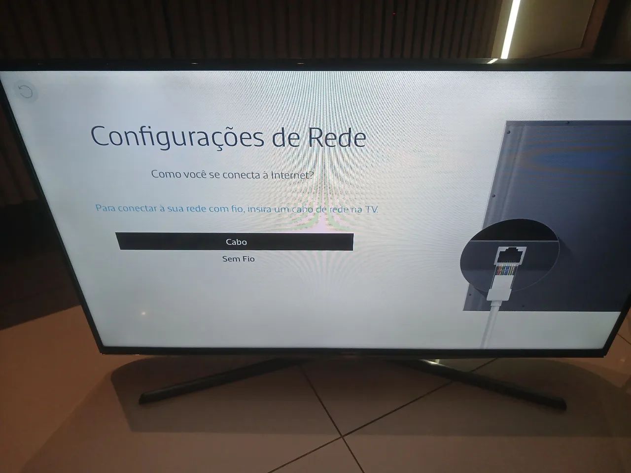 Tv smat TV samnsung 40 polegadas - Foto 4