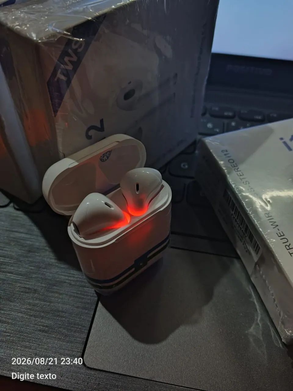 Fone de ouvido bluetooth i12  - Foto 2