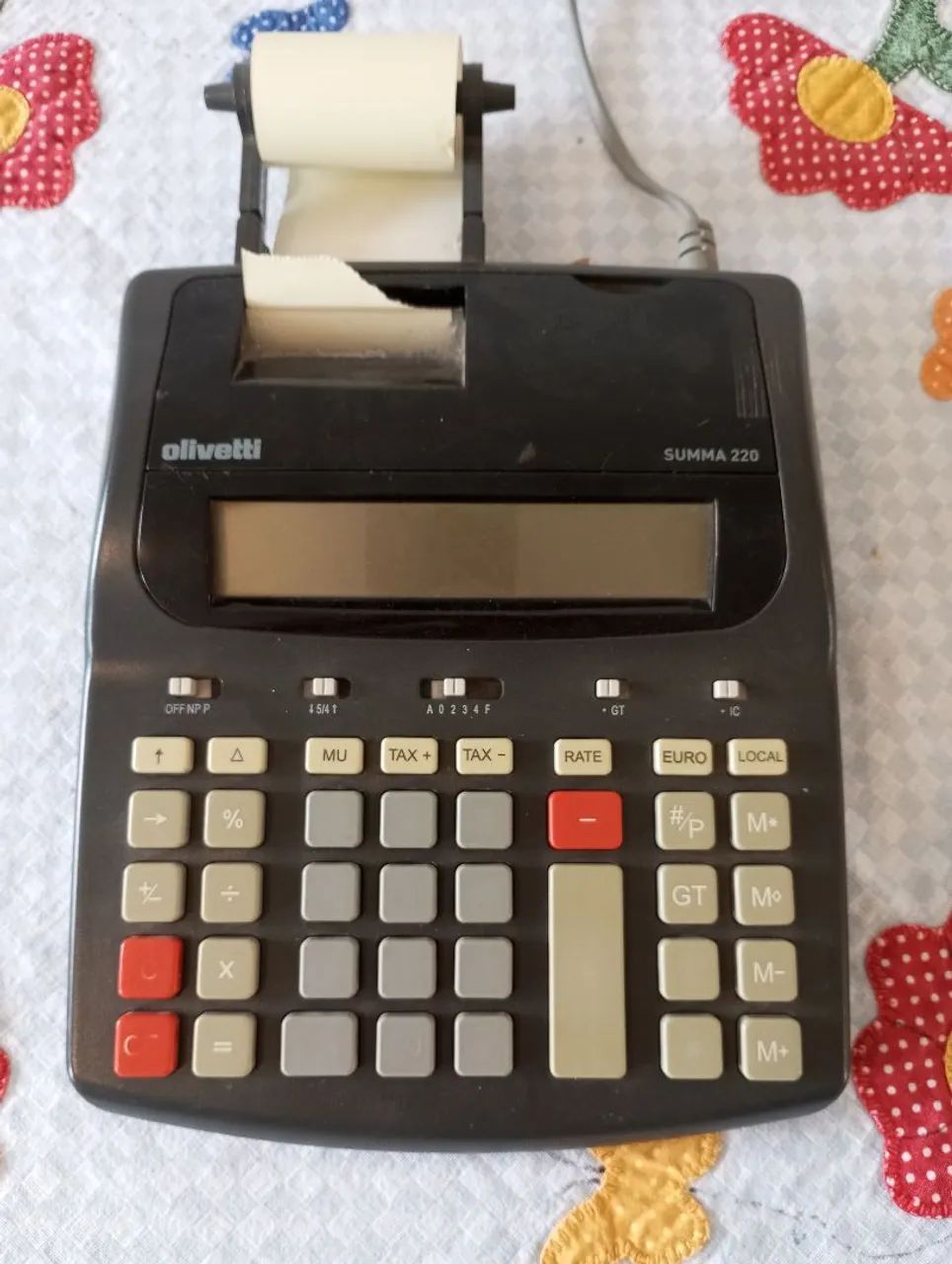 Calculadora Olivetti Summa 220
