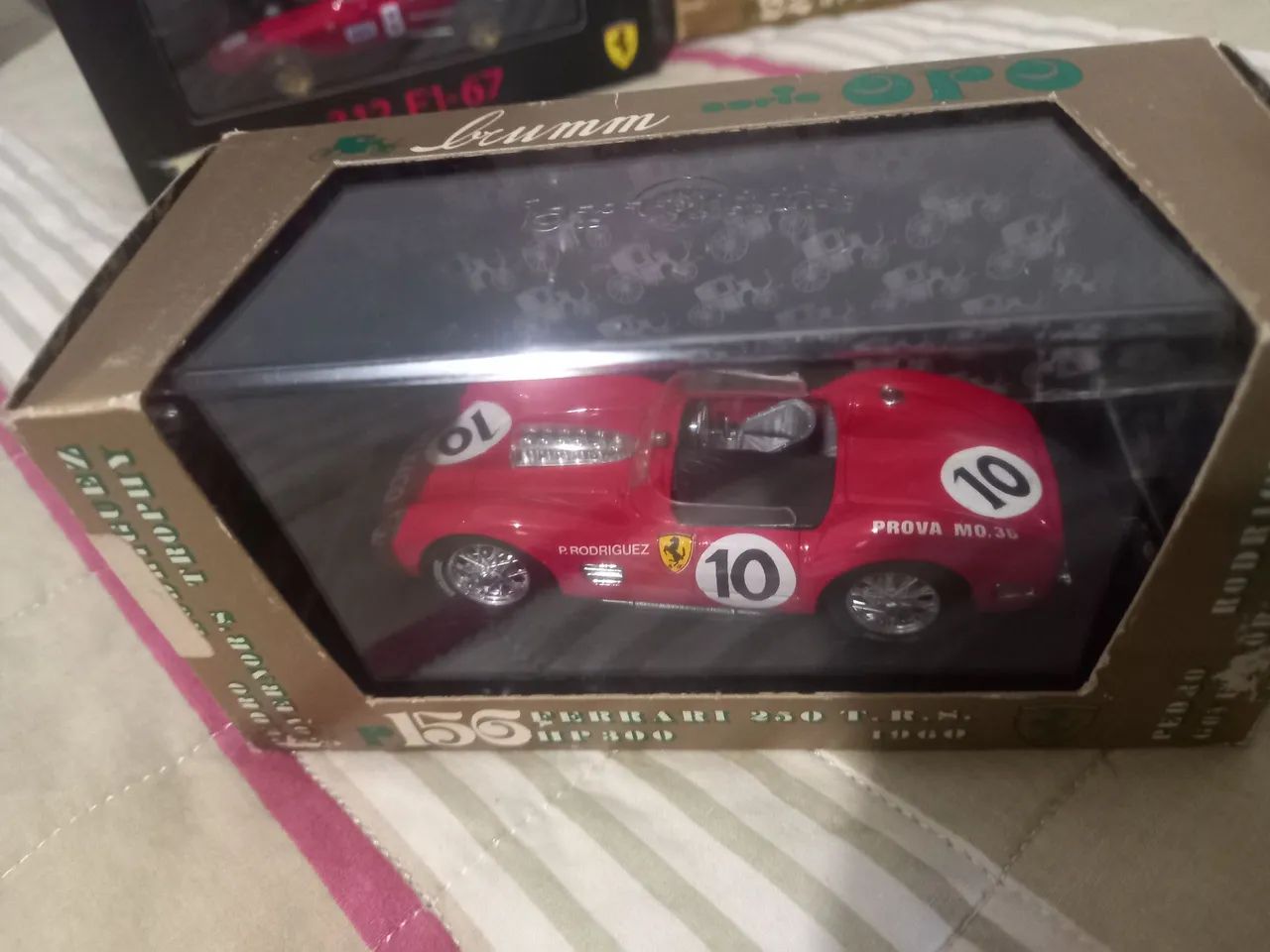 Miniatura Ferrari 250 Testa Rossa R156 ano 1960 - Foto 2