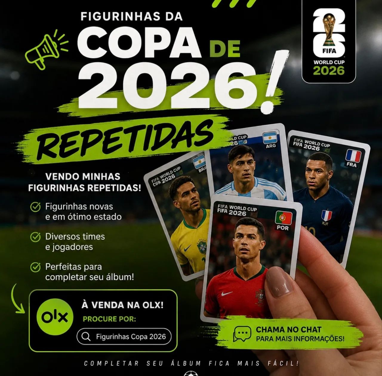 Figurinhas da copa 2026
