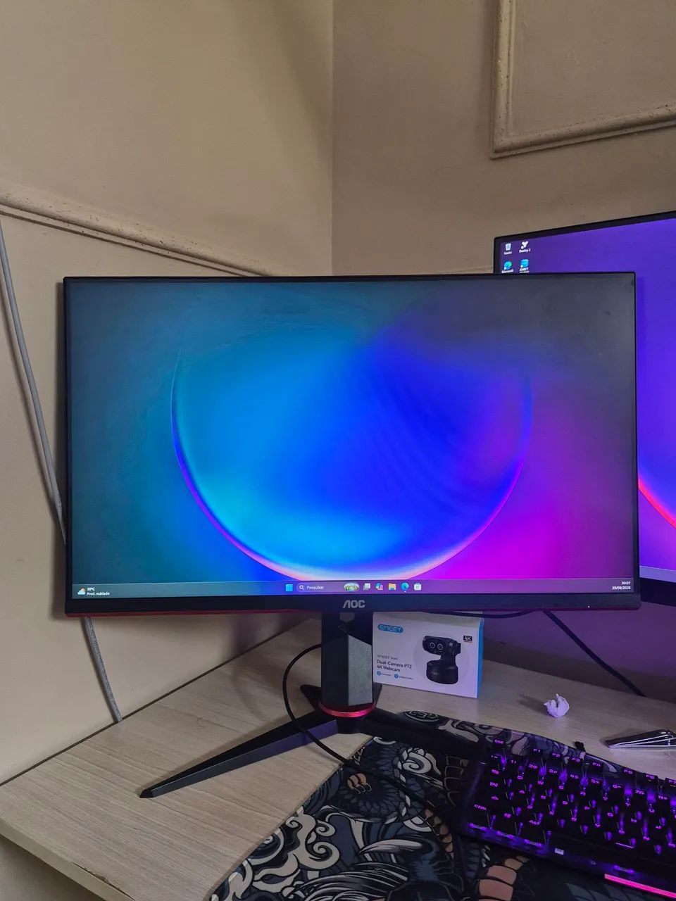 Monitor Gamer AOC 27" 144hz Full HD - Foto 2