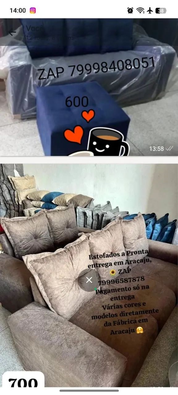 Sofá retrátil e Reclinável  - Foto 5