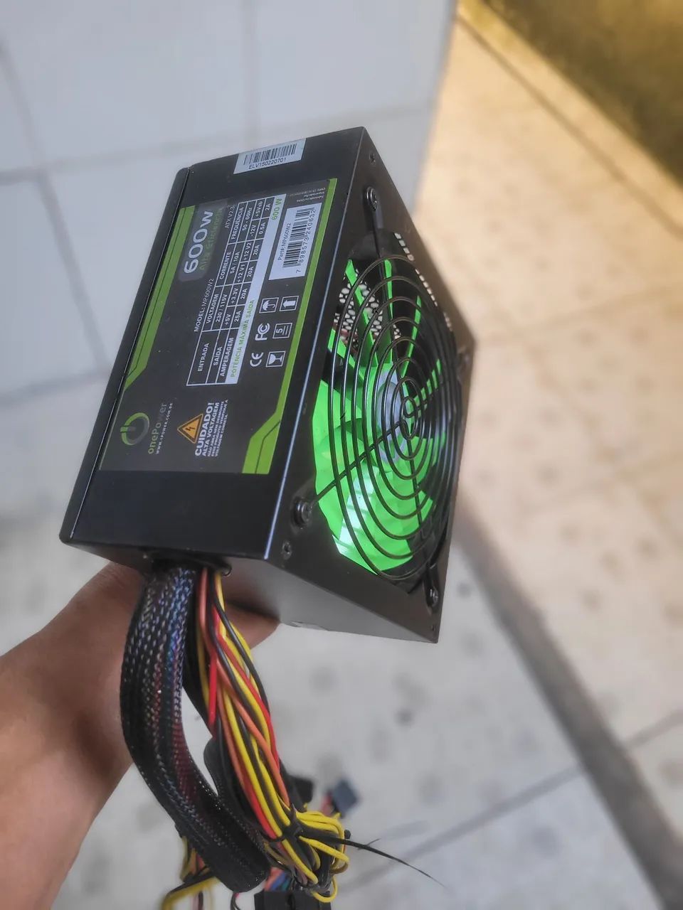 Fonte Gamer 600W 