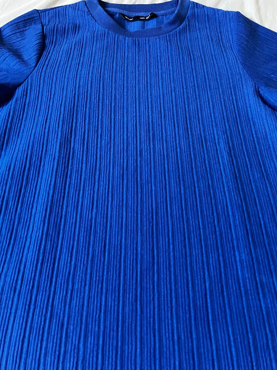 Camisa PP Nova Masculina Azul Royal - Foto 3