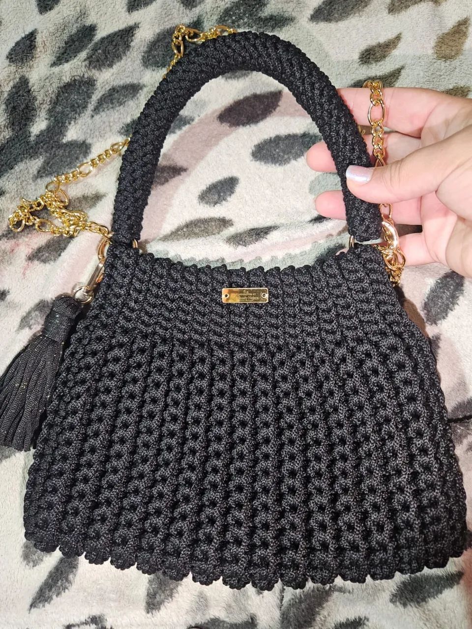 Bolsa de crochê Rebecca - Foto 2