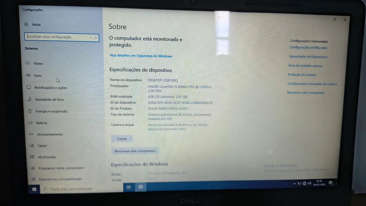 Notebook Dell I3 6 geração  - Foto 4