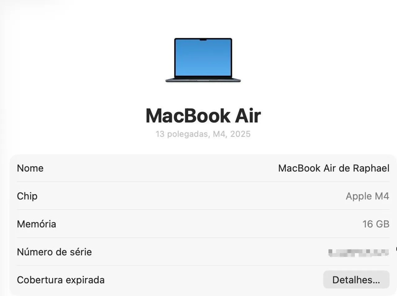 MacBook Air 13 M4 2025 16GB Azul - Foto 4