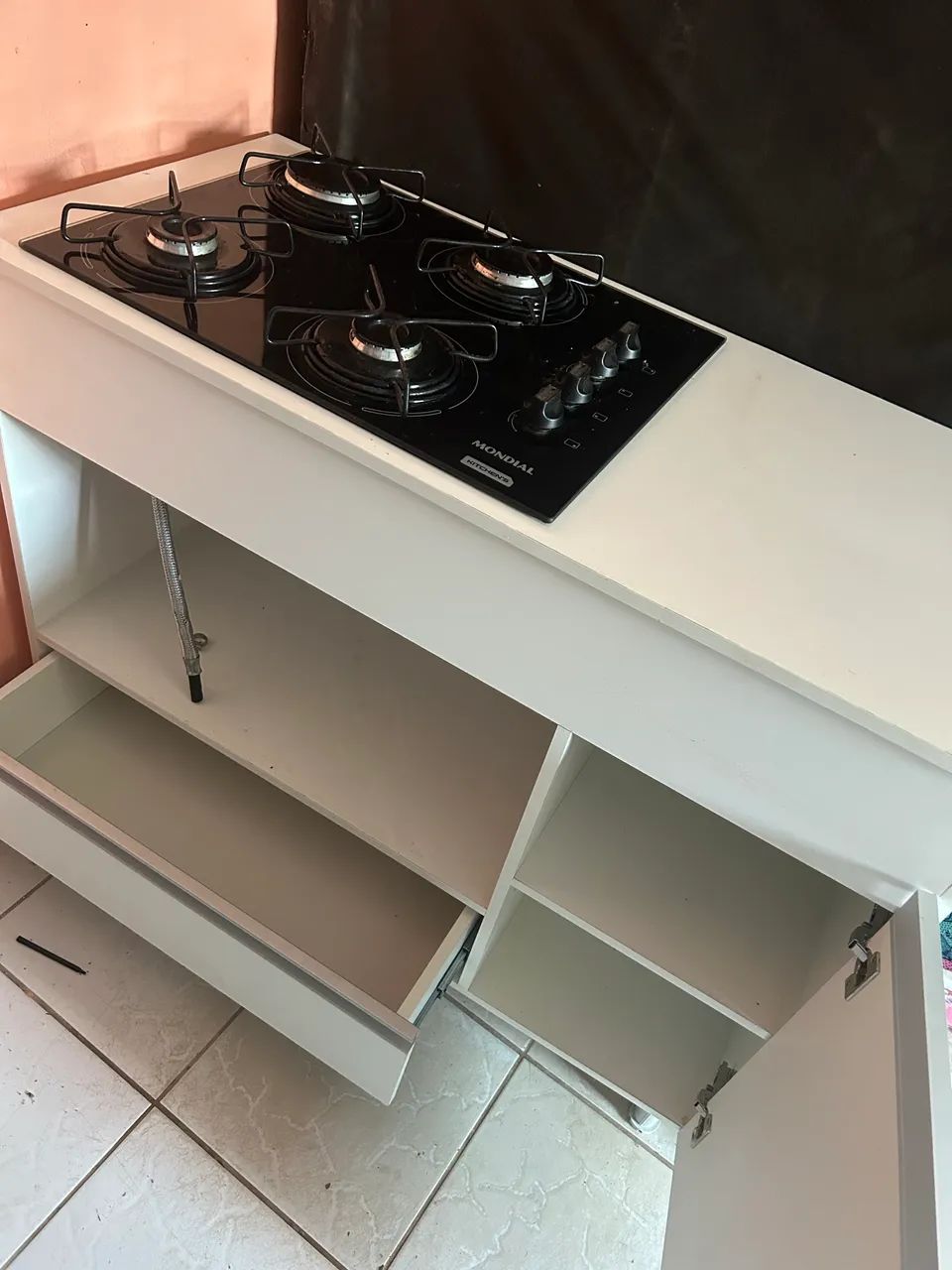 Balcão 100% mdf + cooktop  - Foto 2