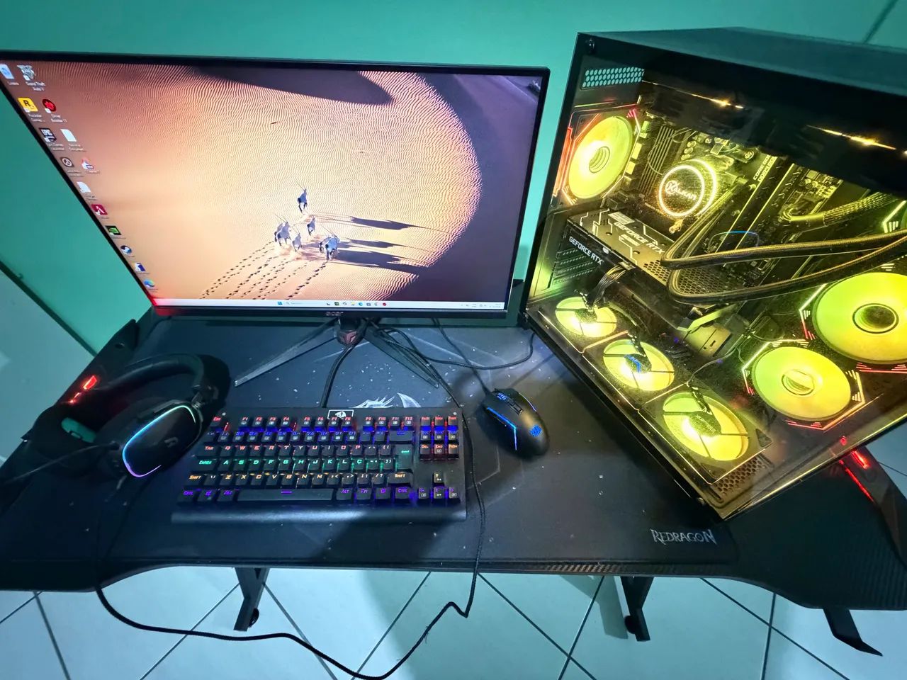 Pc Gamer Top Completo FULL Nota Fiscal - Foto 3