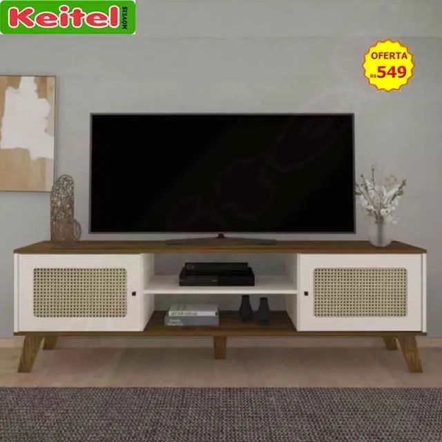 Rack p/ Tv Charlotte Pinho Off White