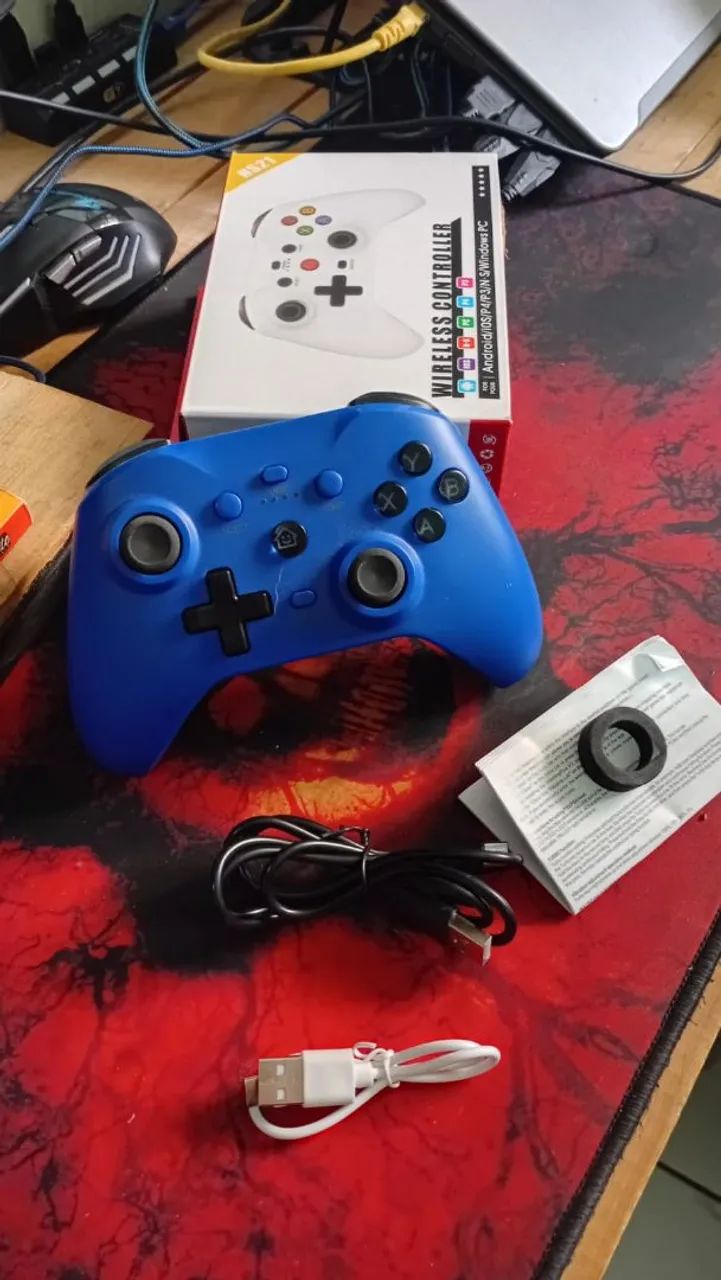 Controle sem fio, para switch, Pc, Android/IOS, Windows 7/8/10