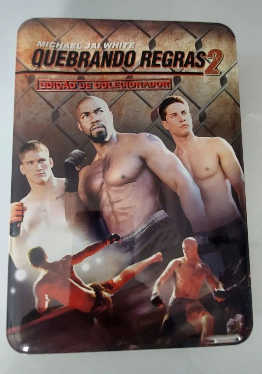 Quebrando Regra 2 dvd + lata+ chaveiro+ cards