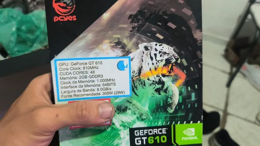 placa de video gt 610 2gb - Foto 3