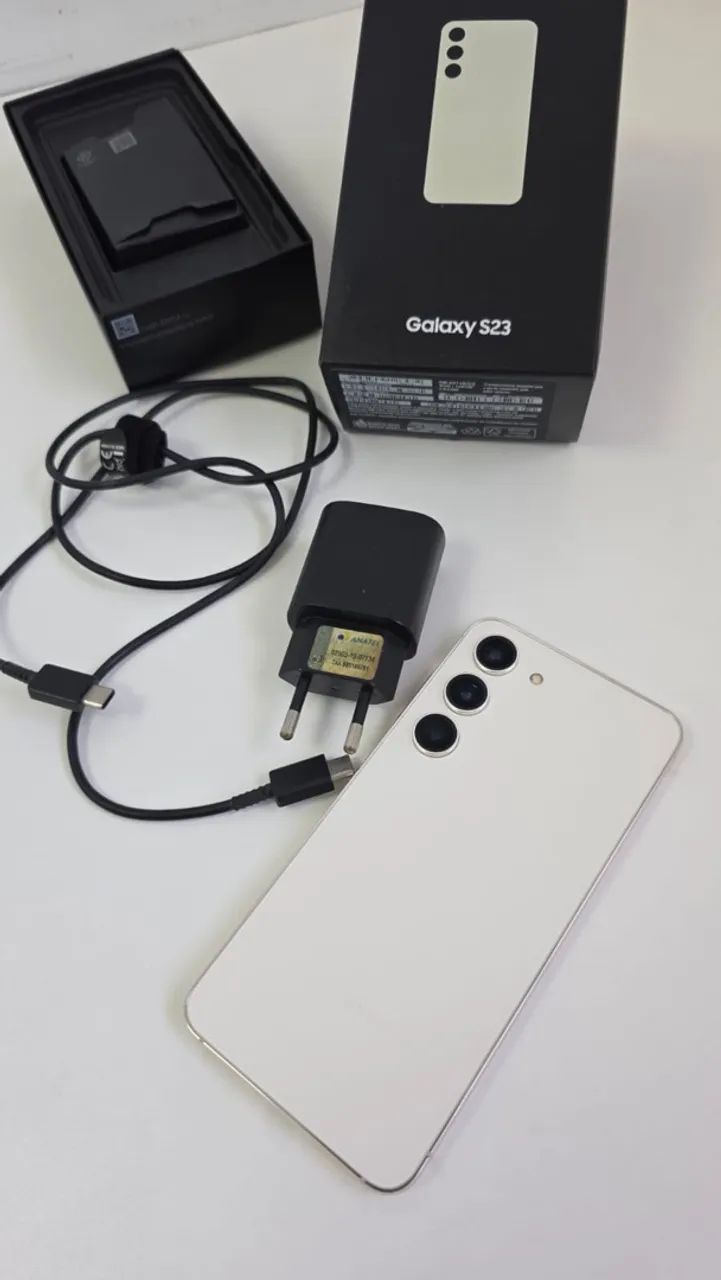 Samsung Galaxy S23 - 128GB - Branco - Foto 3