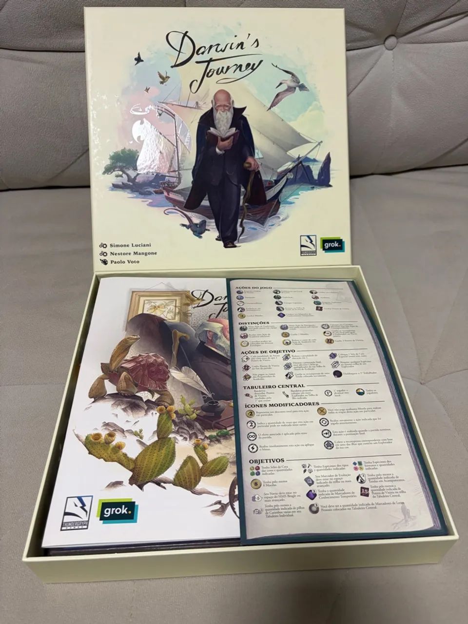 Darwin?s Journey Board Game