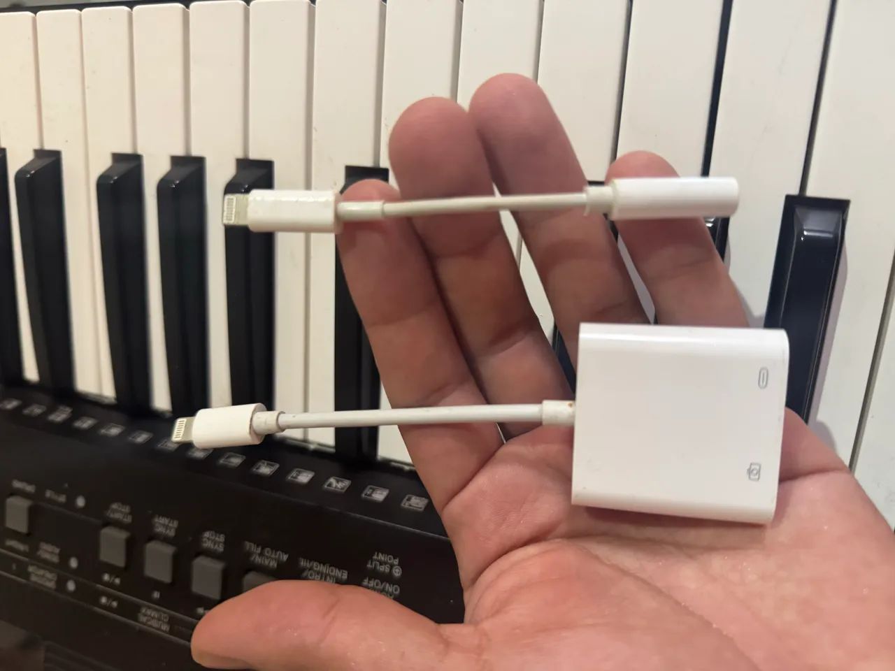 ADAPTADOR OTG USB E FONE - Foto 2