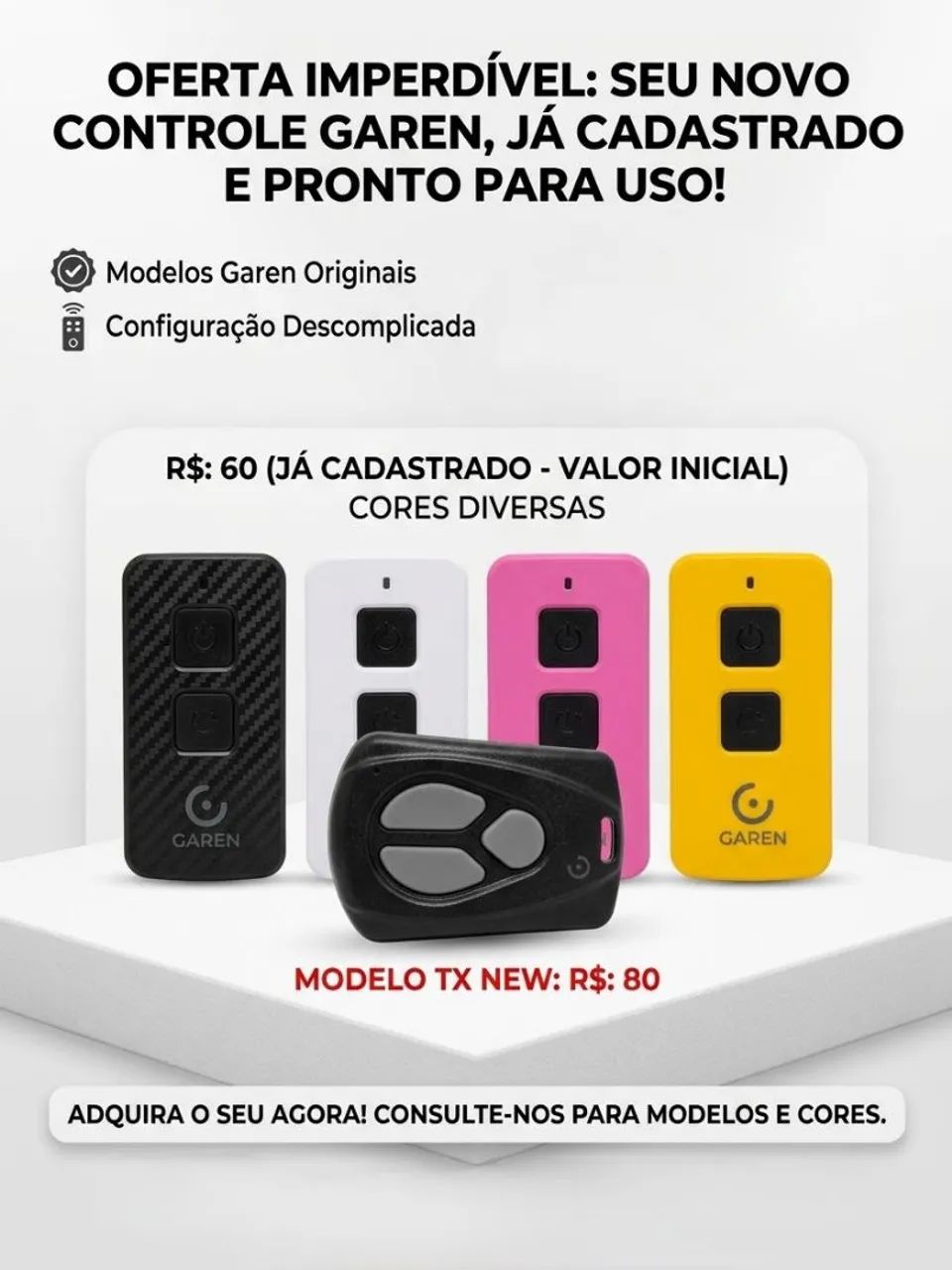 Motor de portão/ reparos/configuração  - Foto 2