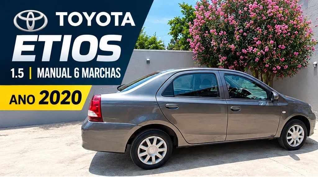 Toyota Etios ETIOS X Sedan 1.5 Flex 16V 4p Mec. 2020