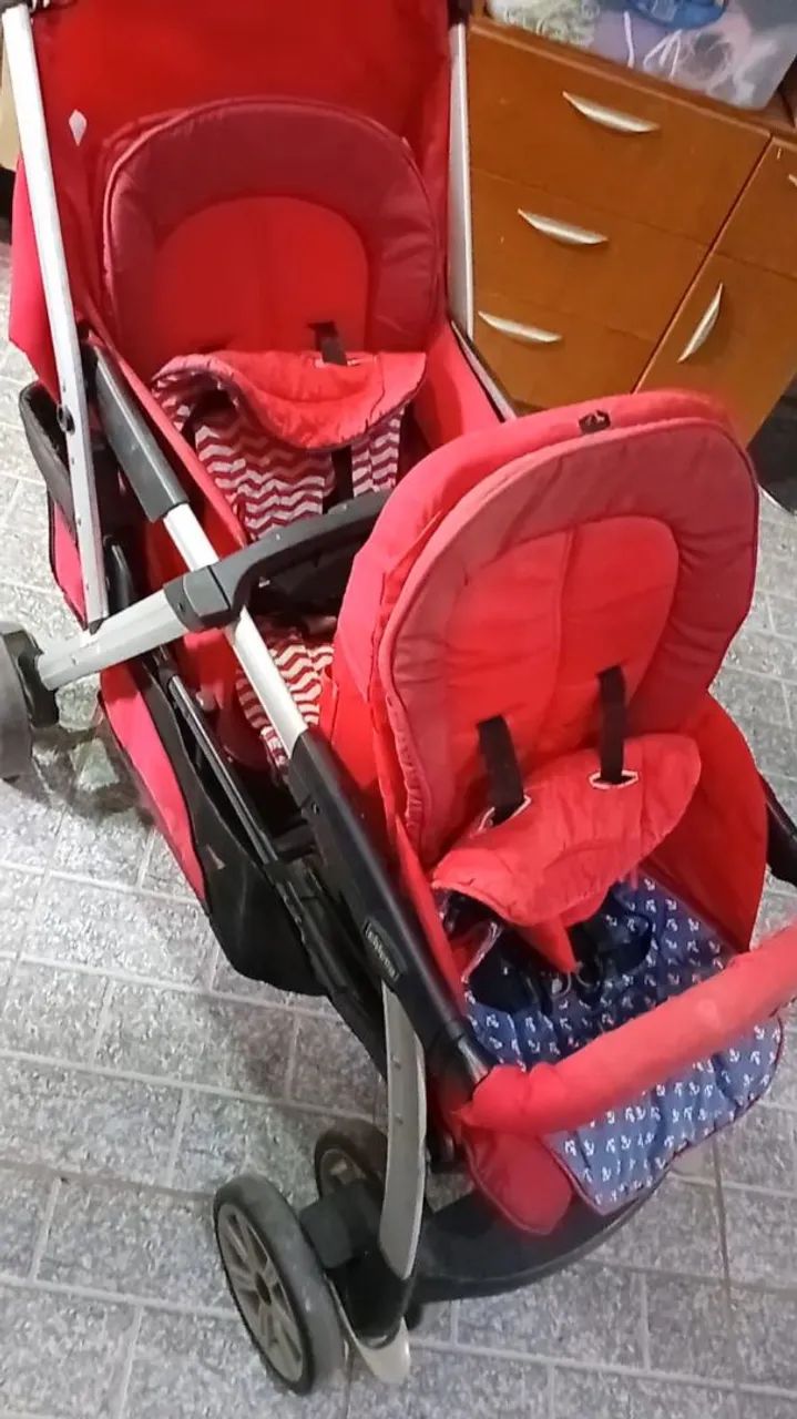 Carrinho de Bebê para Gemeos