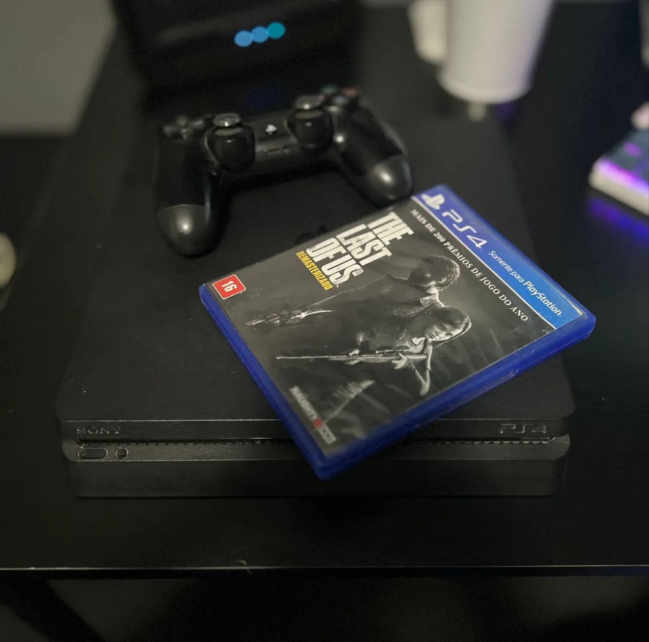 PS4 USADO | CONTROLE ORIGINAL | THE LAST OF US ORIGINAL |