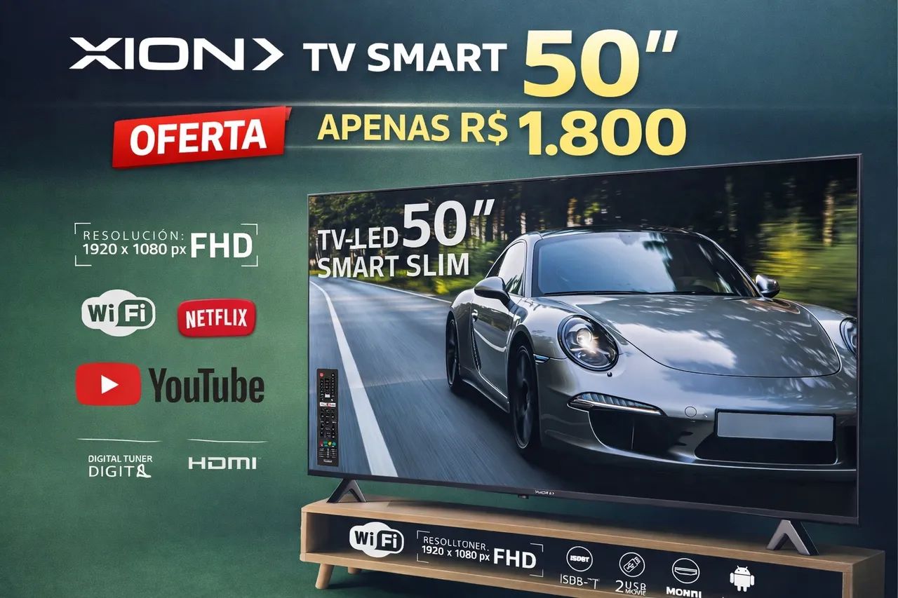 TV 50? polegadas Xion