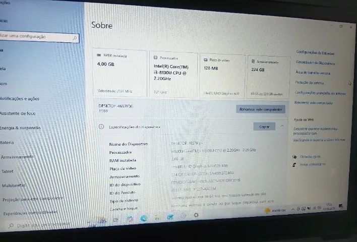 Notebook Lenovo IdeaPad S145 Intel i3 SSD 240GB + Teclado Externo - Foto 4
