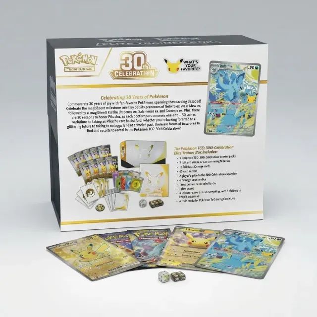 Elite Trainer Box 30th Celebration - Inglês - Selado - Foto 5